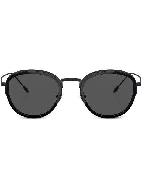 Giorgio Armani round-frame sunglasses