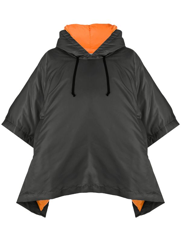 short sleeve jacket with hood