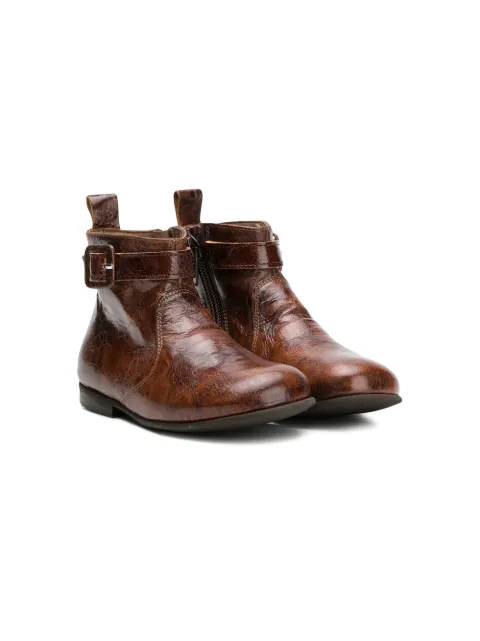 Pèpè buckle ankle-strap boots