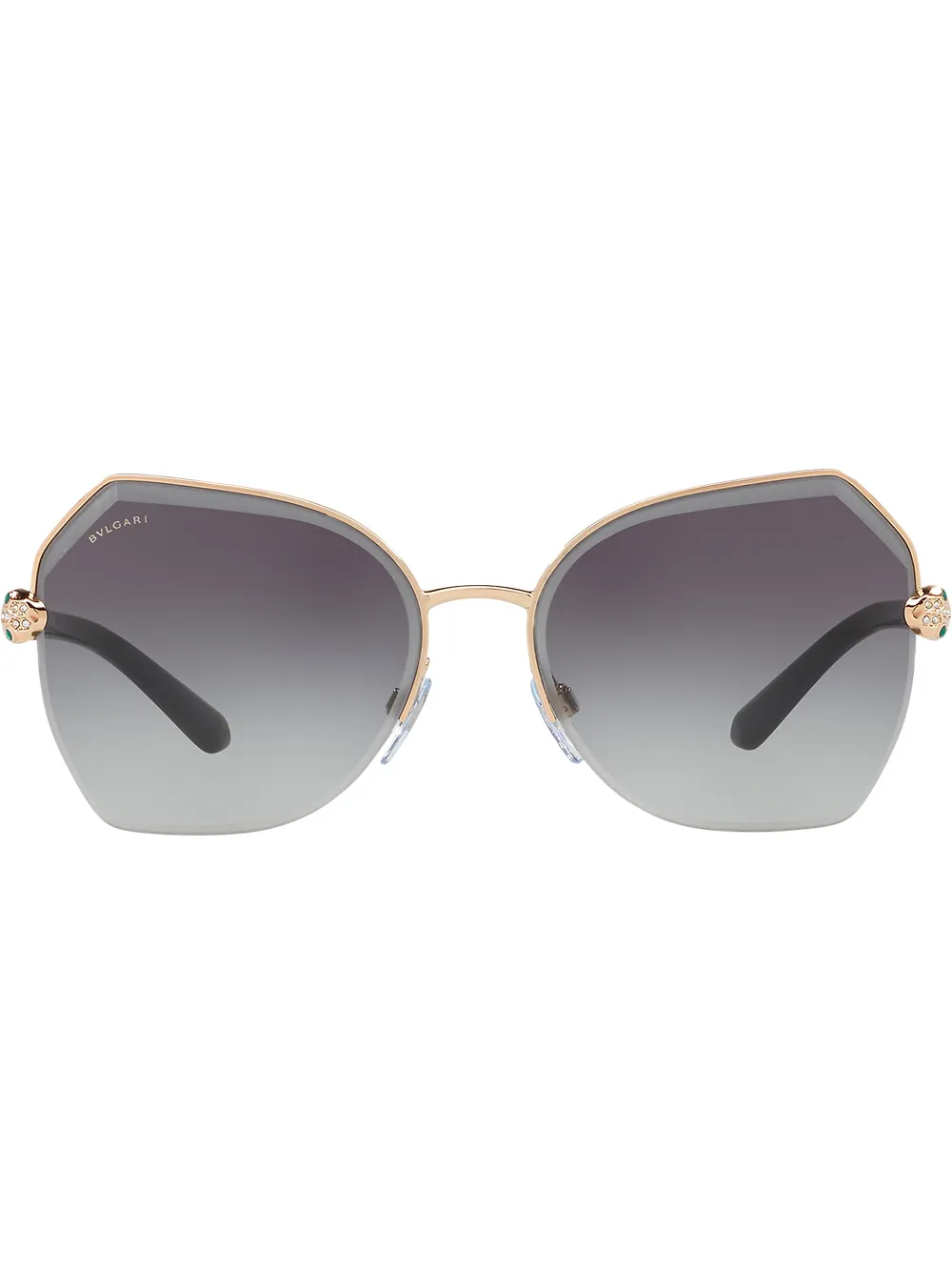 faceted trim sunglasses