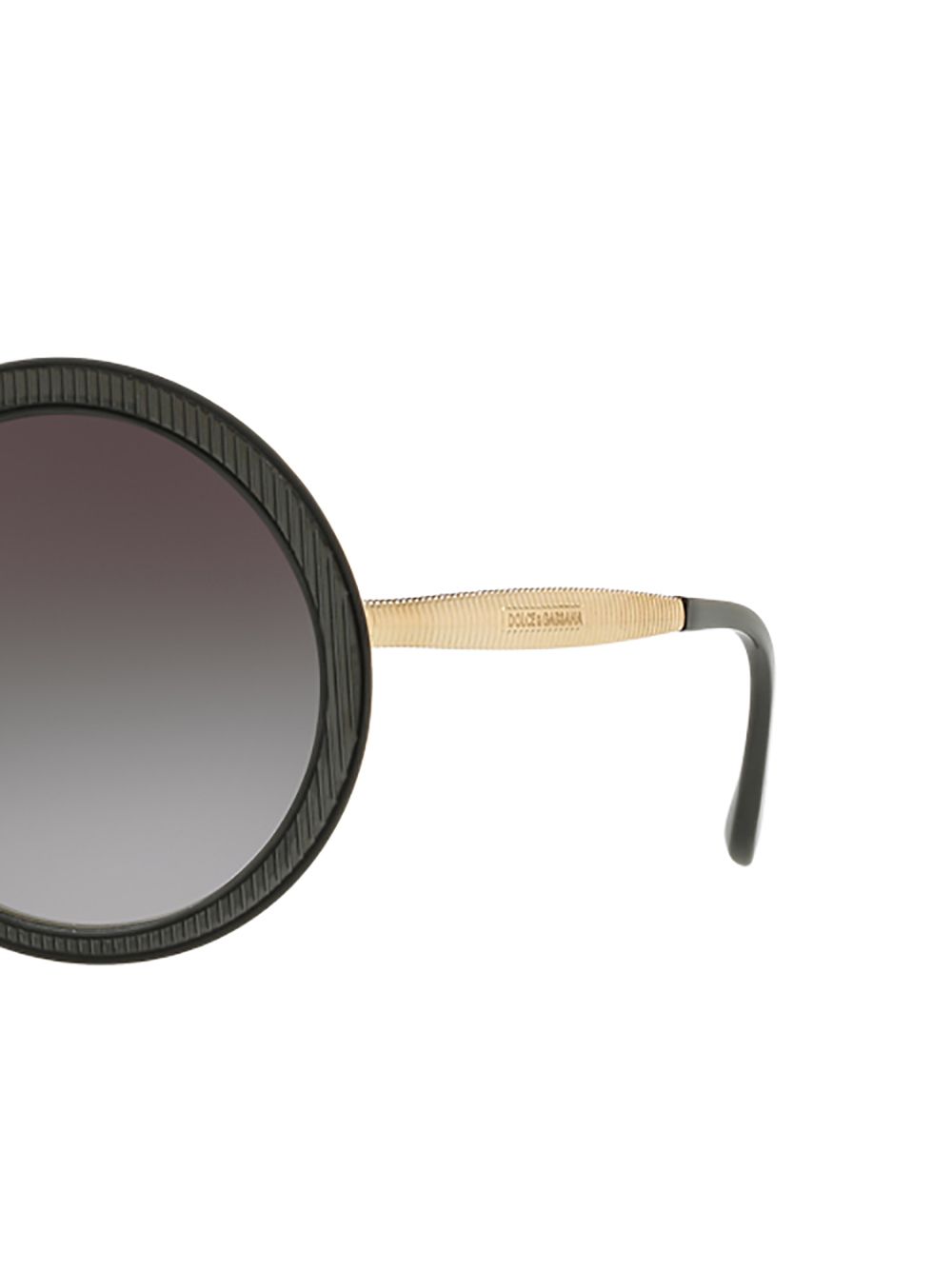 фото Dolce & Gabbana Eyewear солнцезащитные очки в круглой оправе