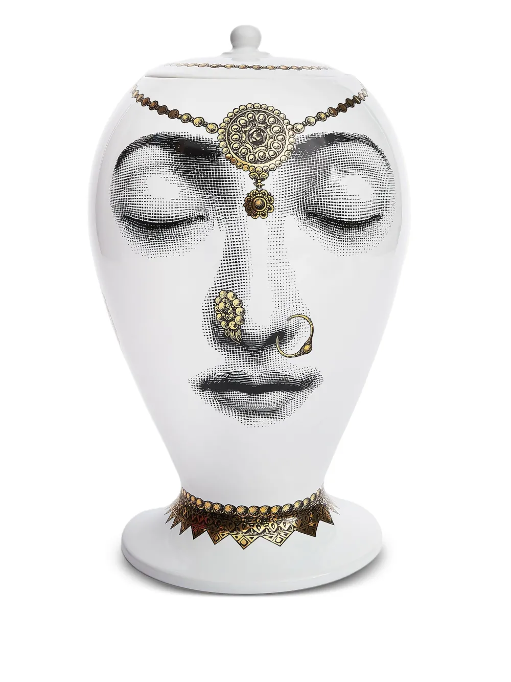 Fornasetti Bollywood vase | White | Image 1