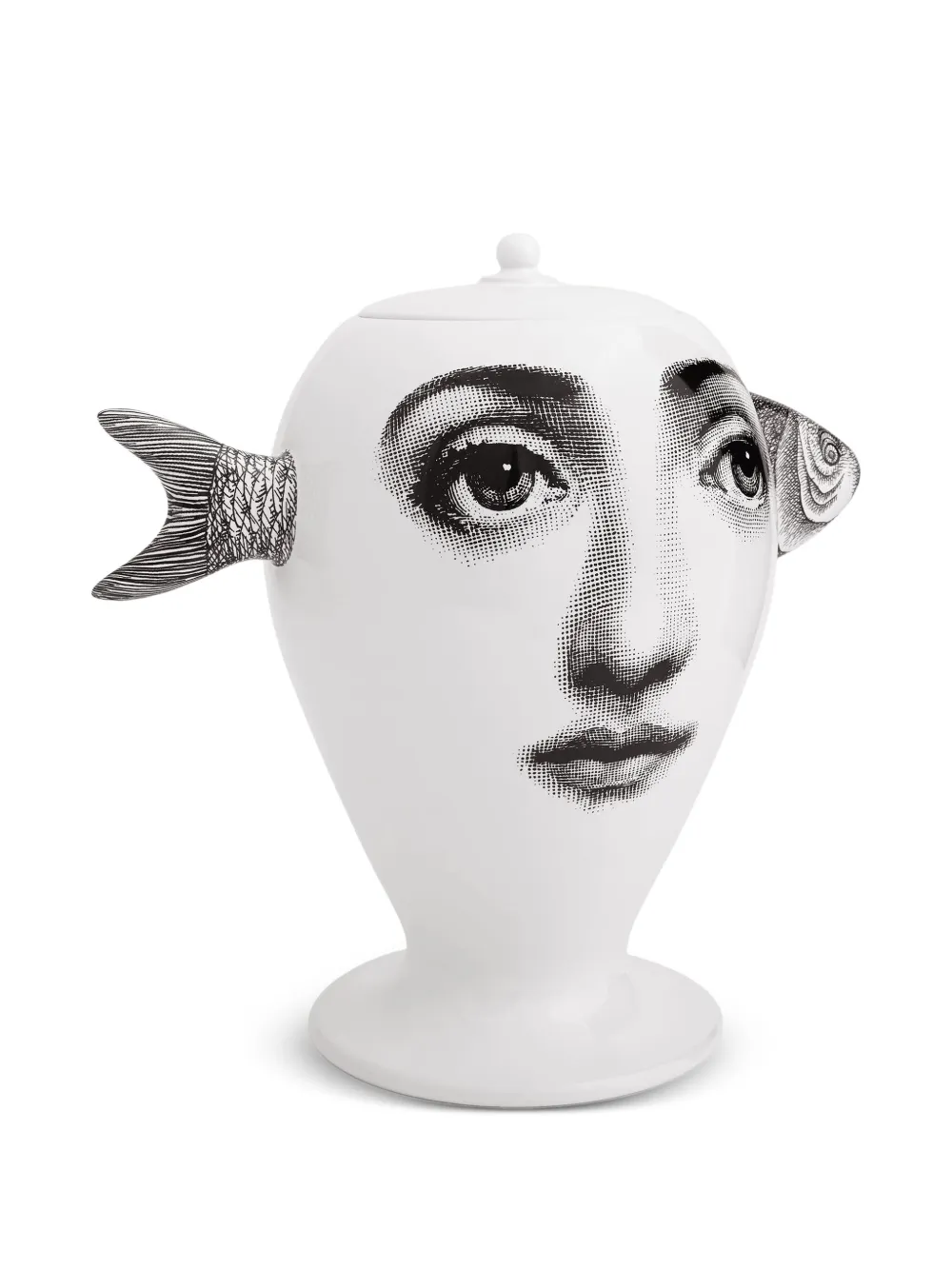  Fornasetti 'bollywood' Keramikschüssel   Weiß 