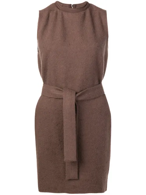 Rick Owens Ärmelloses Minikleid
