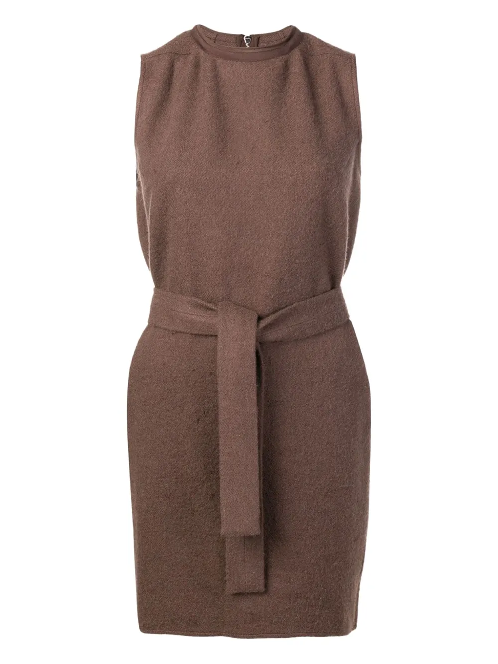 Rick Owens robe à taille ceinturée | marron | Image 1
