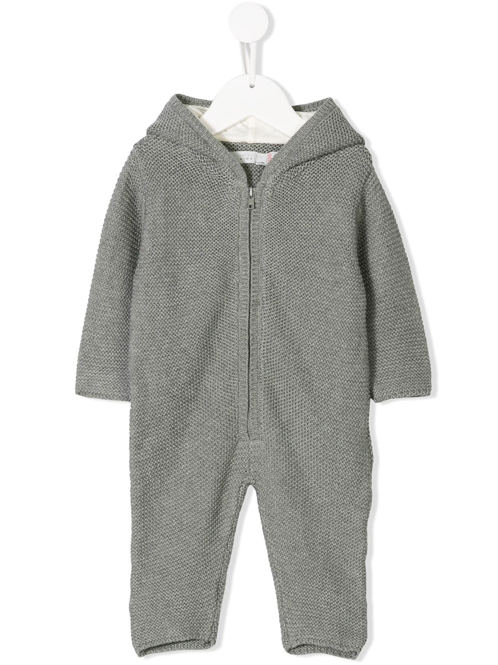 фото Stella mccartney kids фактурный комбинезон на молнии с капюшоном