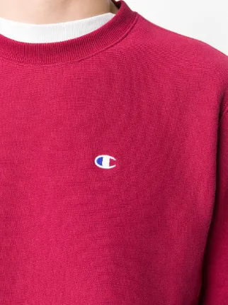 embroidered logo sweatshirt展示图