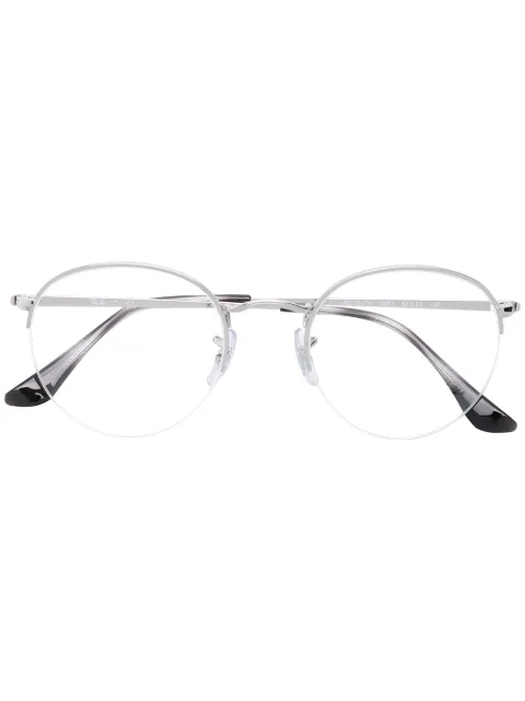 Ray-Ban round metal glasses