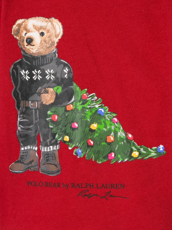 ralph lauren christmas bear