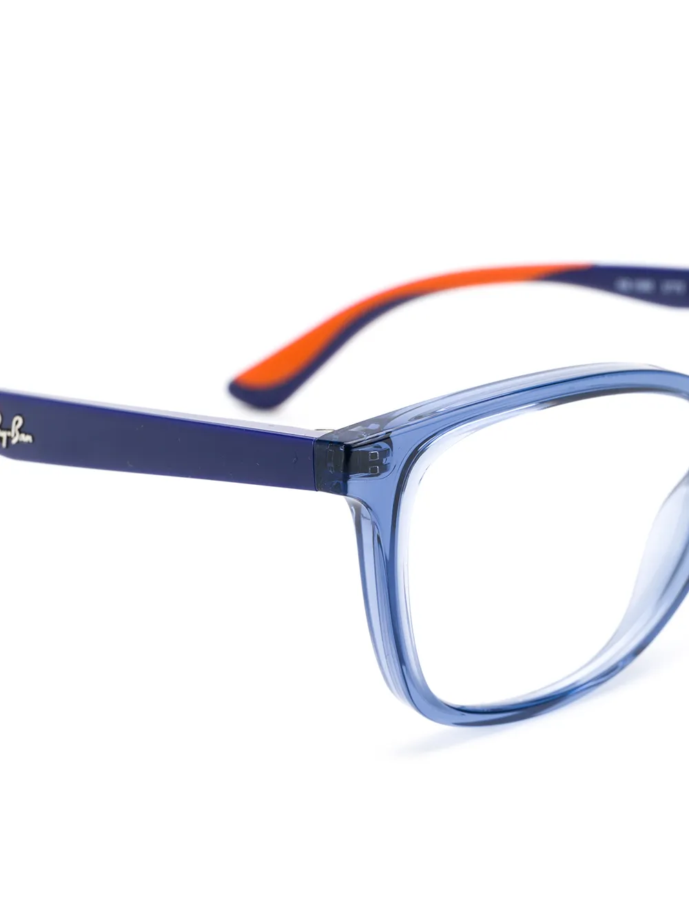 RAY-BAN JUNIOR Bril met rechthoekig montuur - Blauw