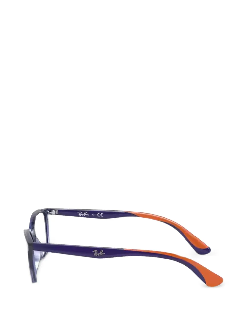 RAY-BAN JUNIOR Bril met rechthoekig montuur Blauw