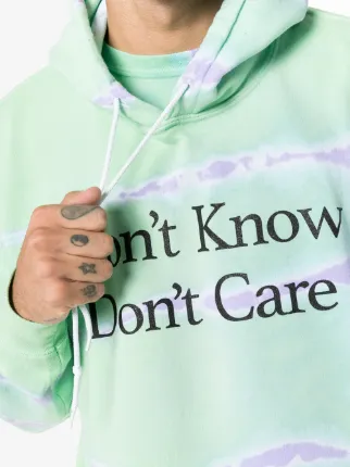 AW DON’T KNOW HOODIE TIEDYE展示图