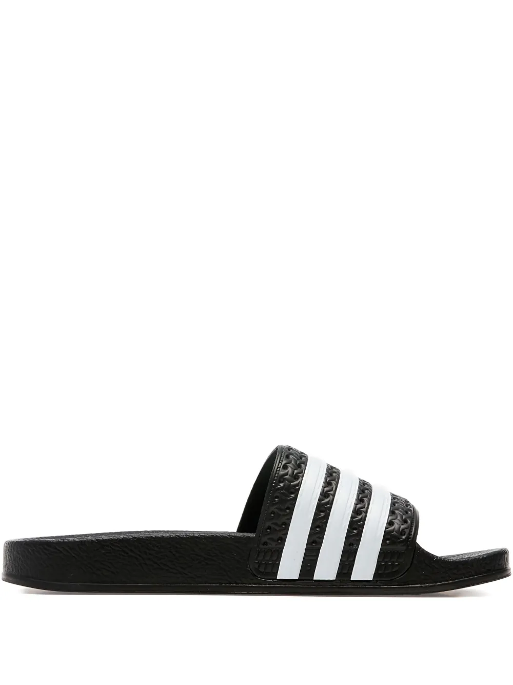 adidas Adilette 3-Stripes slides | Black | Image 1