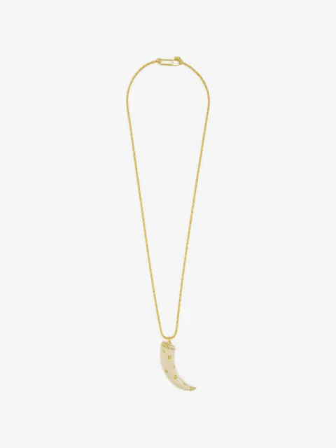 Aurelie Bidermann collier à pendentif lune