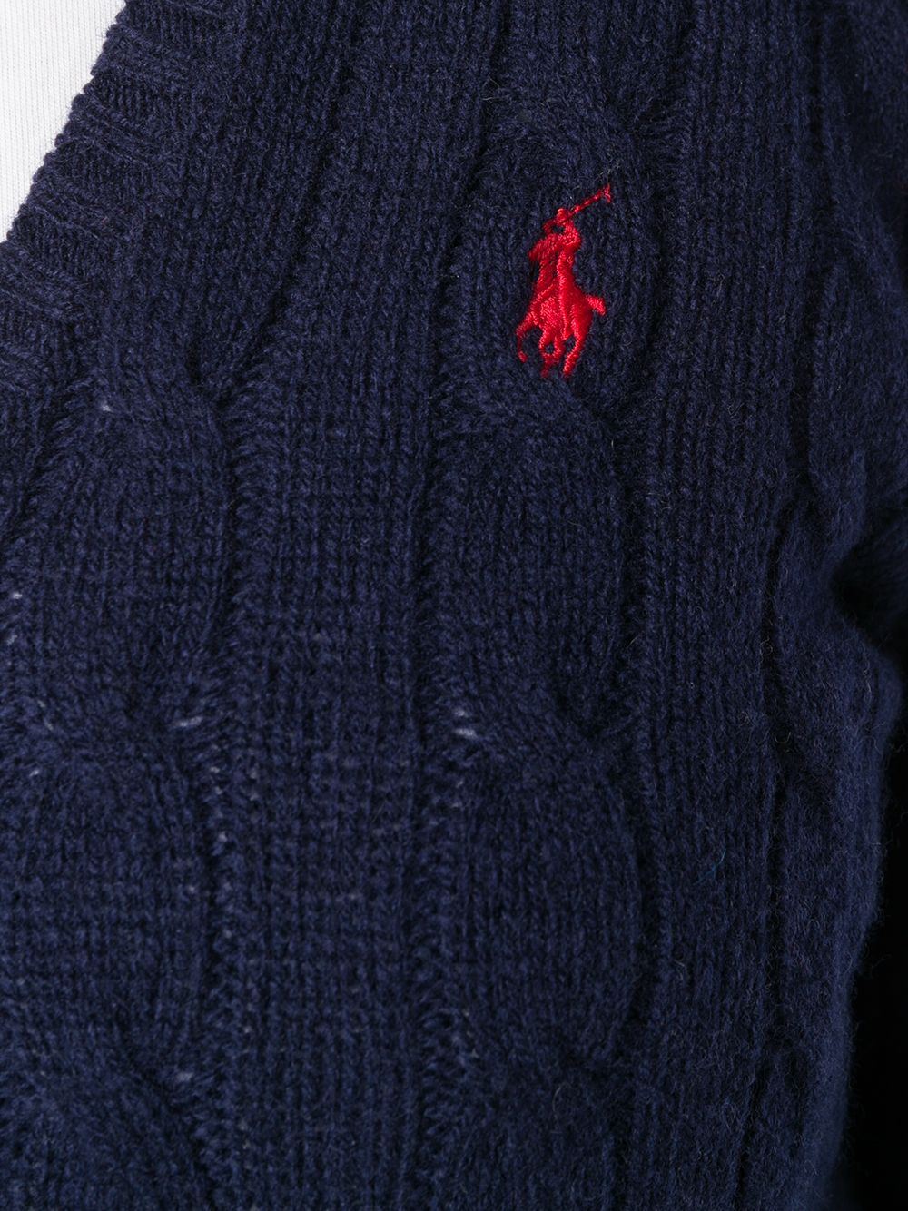 фото Polo ralph lauren пуловер с v-образным вырезом