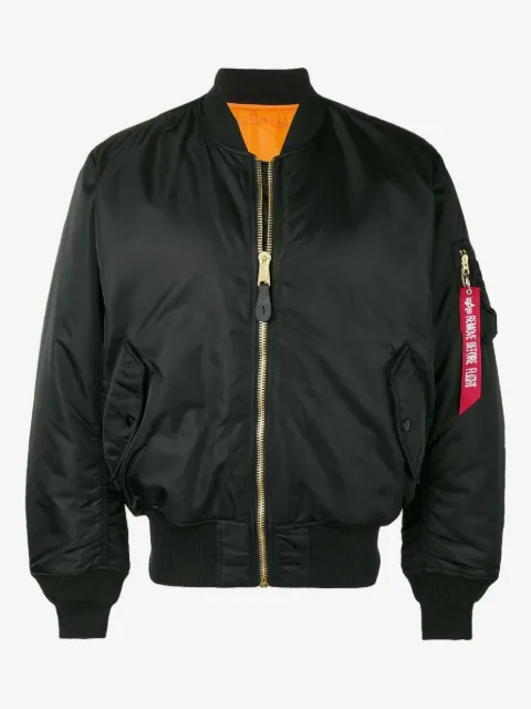 Alpha Industries loose bomber jacket