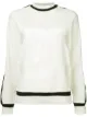 Image 1 of Chanel Pre-Owned contrast trim sweater