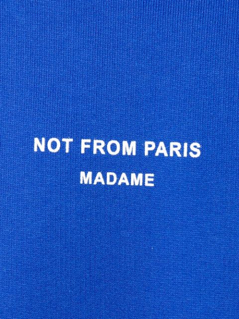 Drôle De Monsieur 'not From Paris madame' Sweatshirt - Farfetch