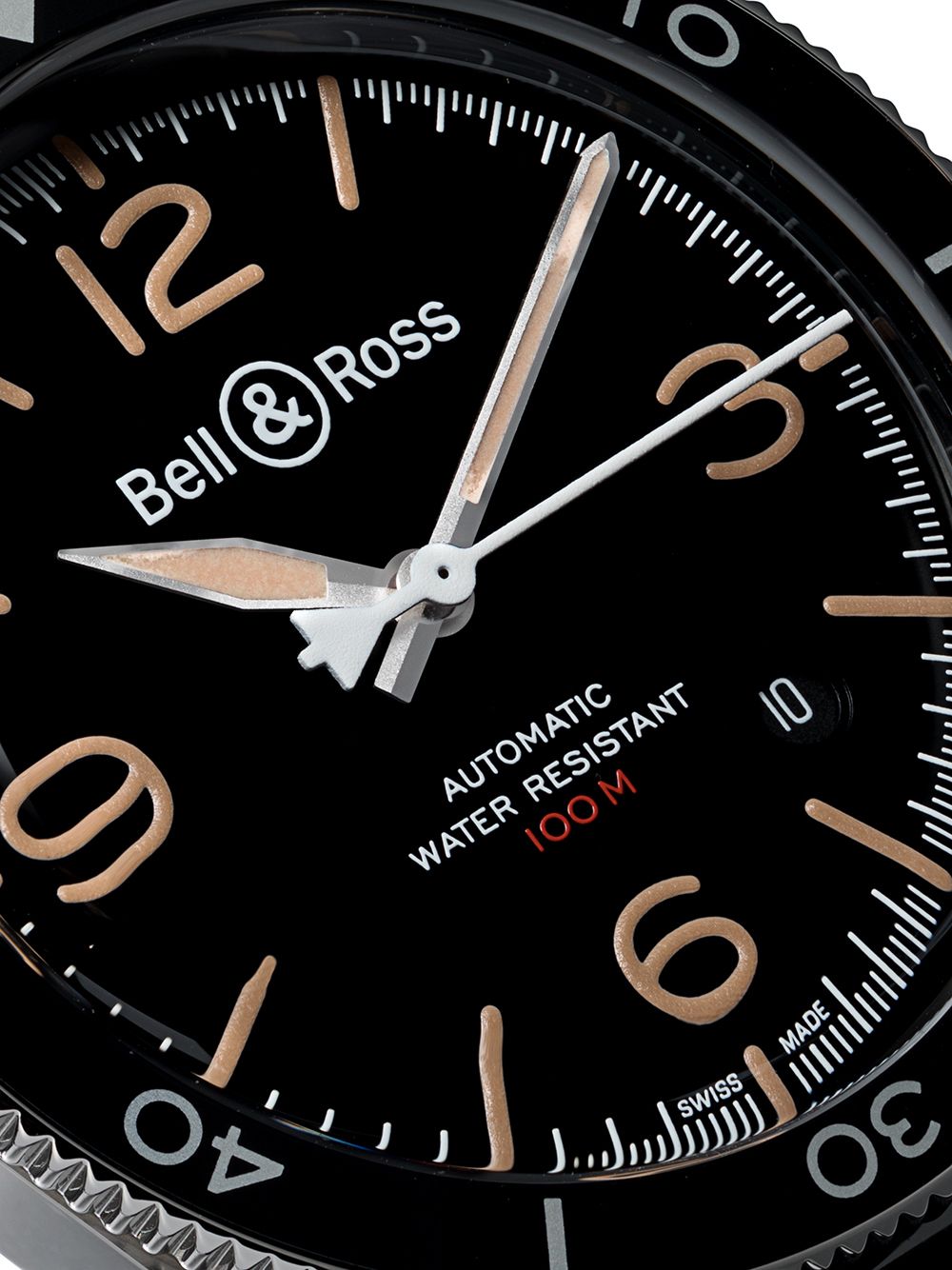 фото Bell & ross часы 'br v2-92 steel heritage' 41 мм