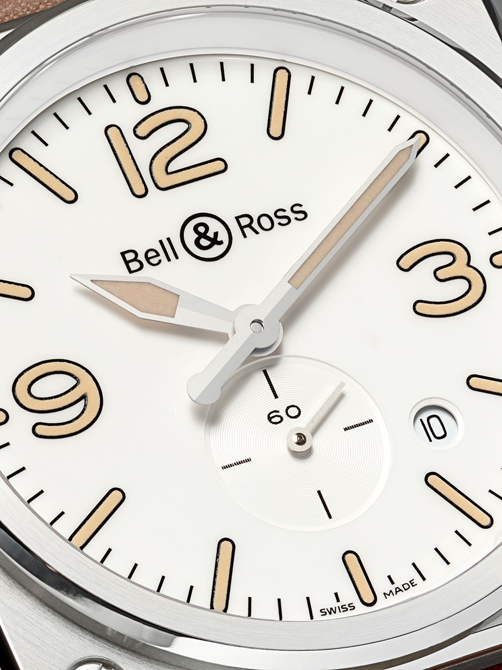 фото Bell & ross часы 'br s steel heritage w' 39 мм