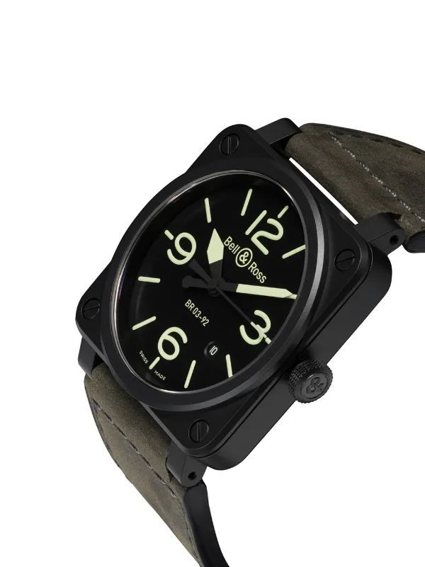 Shop Bell \u0026 Ross BR 03-92 Nightlum 42mm 