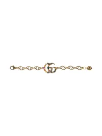 gucci crystal double g bracelet