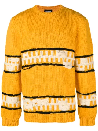 calvin klein orange jumper