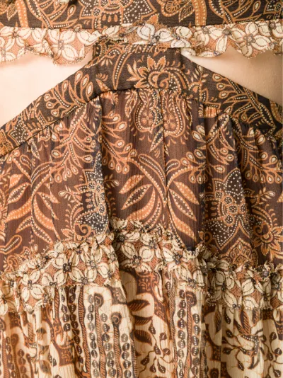 Tali Batik cut out dress | ZIMMERMANN 