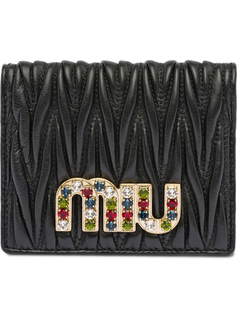 Miu Miu стеганый кошелек