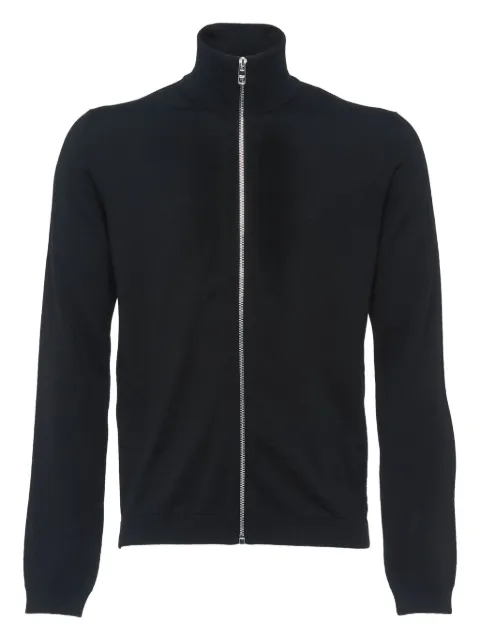 Prada zip-up wool cardigan
