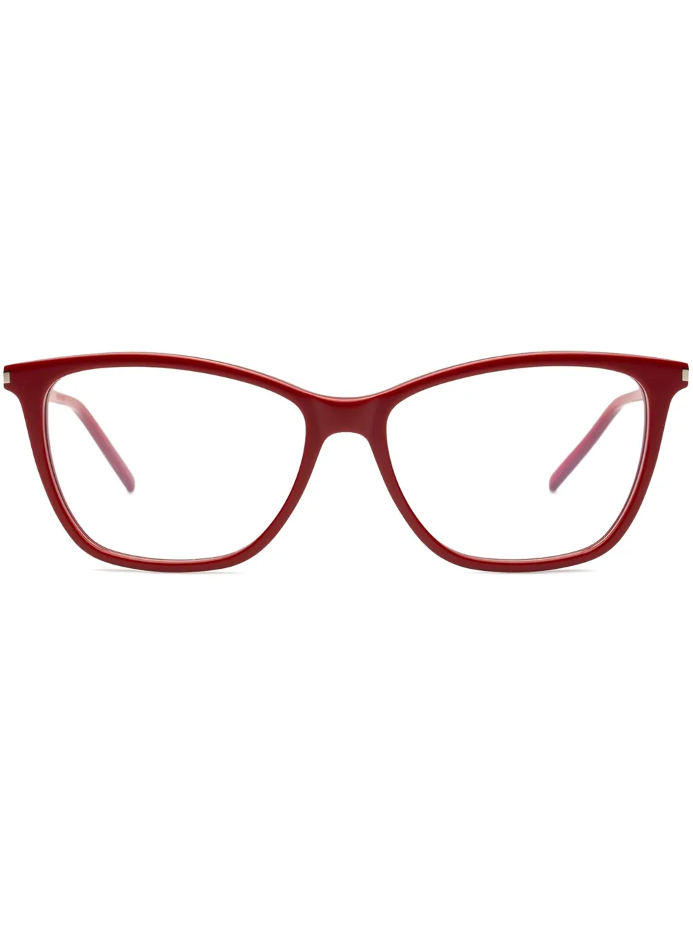 Saint Laurent Eyewear lunettes de vue à monture papillon | rouge | Image 1