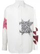 Afbeelding 1 van Calvin Klein 205W39nyc embellished patchwork shirt