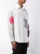 Calvin Klein 205W39nyc embellished patchwork shirt