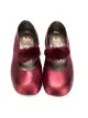 Pèpè fur strap ballerinas