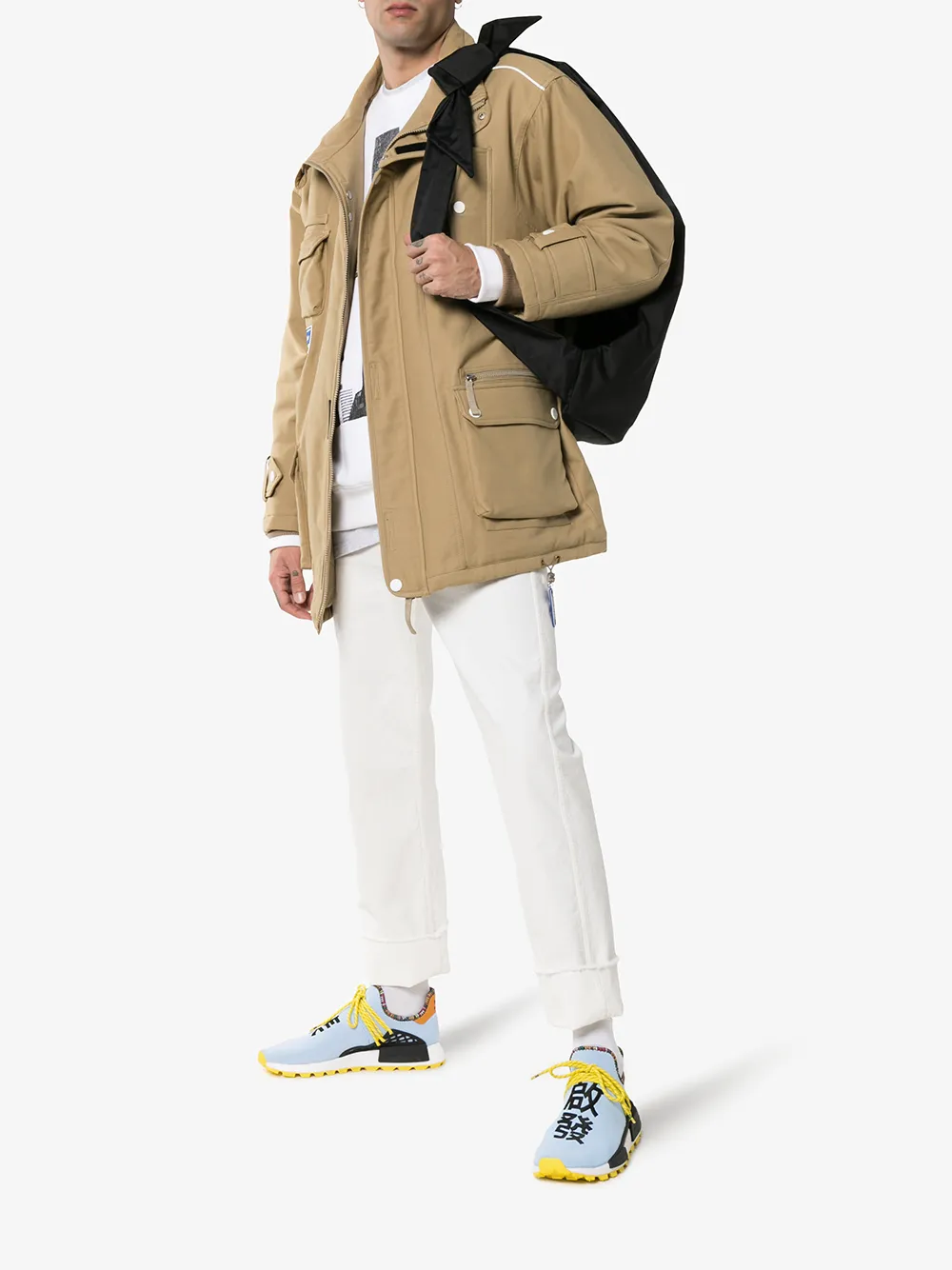 adidas x Pharrell Williams multicoloured Human Body NMD sneakers | Low-Tops | Image 2