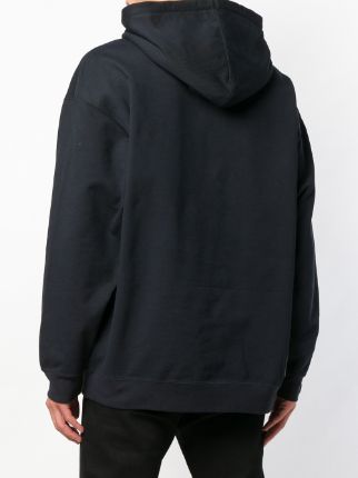 embroidered logo hoodie展示图