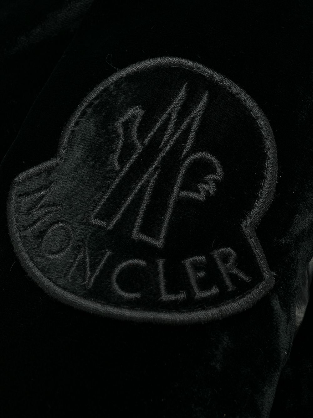 фото Moncler бархатный шарф