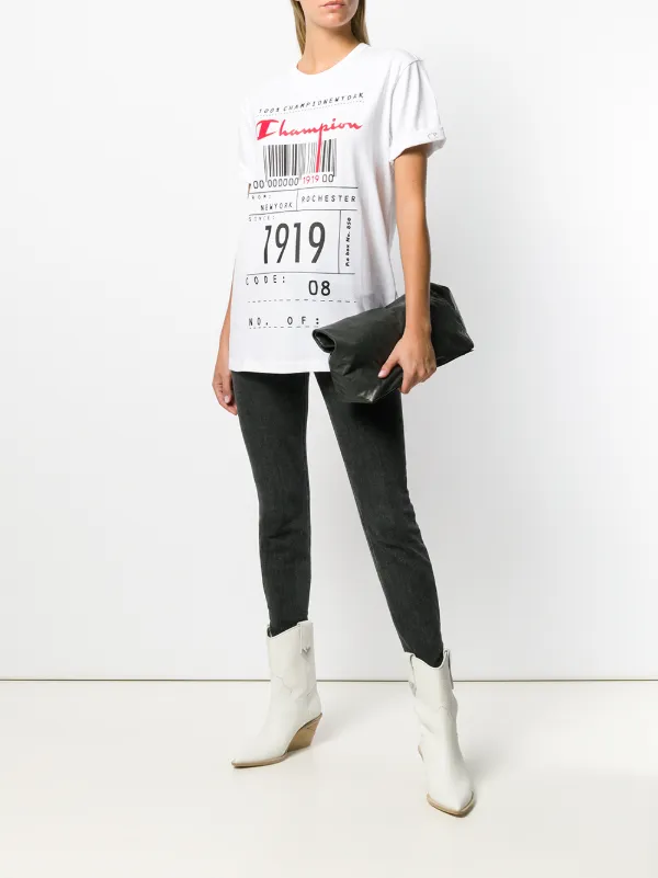 champion barcode t shirt
