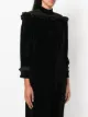 Philosophy Di Lorenzo Serafini ruffle detail velvet jumpsuit