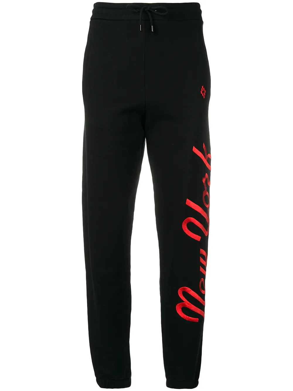 COUNTY OF MILAN Pantaloni sportivi con logo - Nero