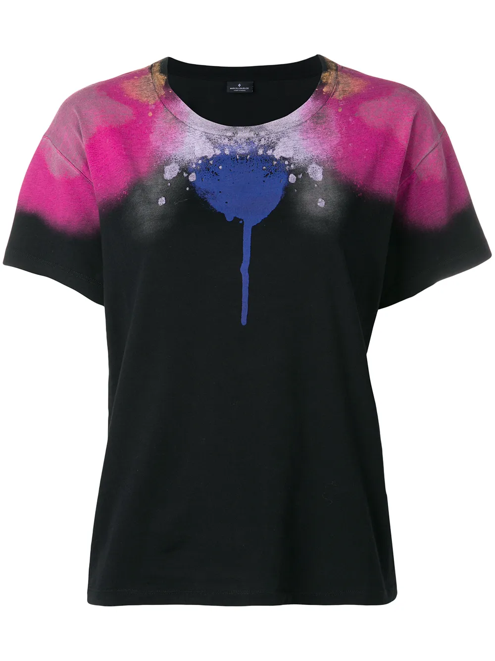 COUNTY OF MILAN T-shirt con stampa astratta - Nero