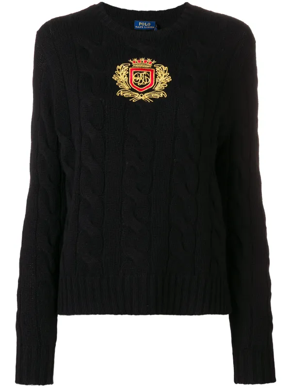 polo ralph lauren crest sweater