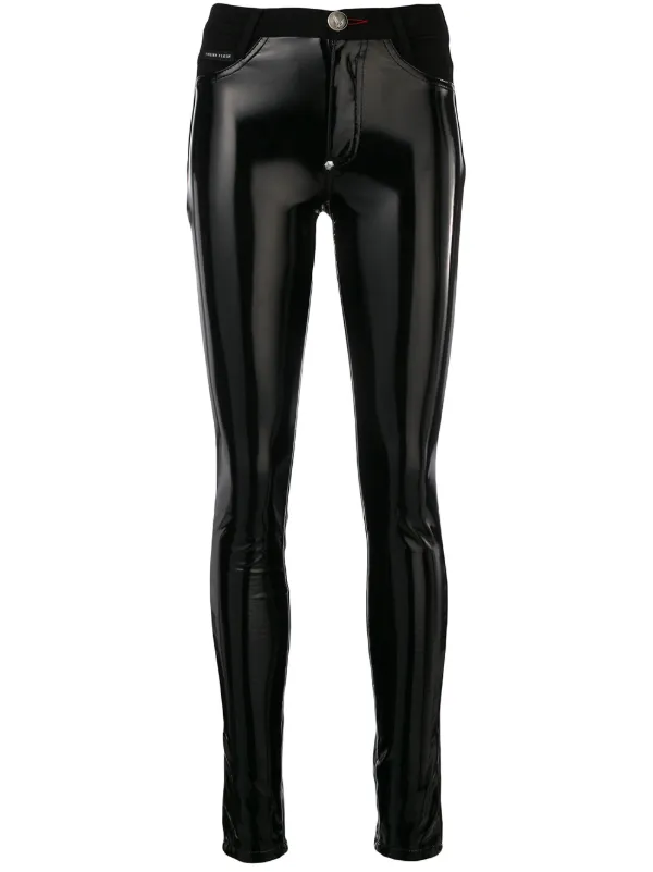 latex jeggings