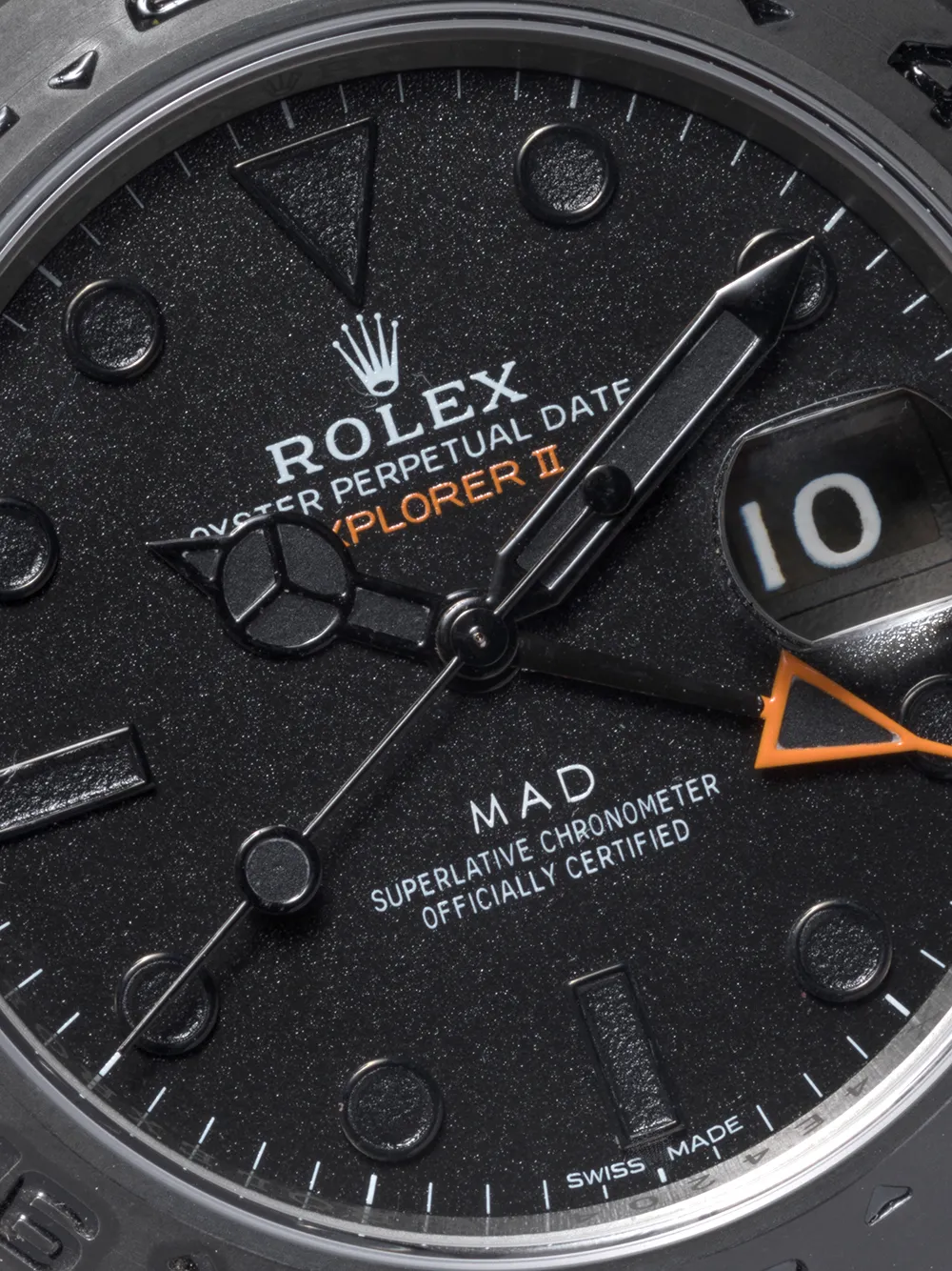 MAD Paris Black Mad Rolex Explorer II Watch , Farfetch