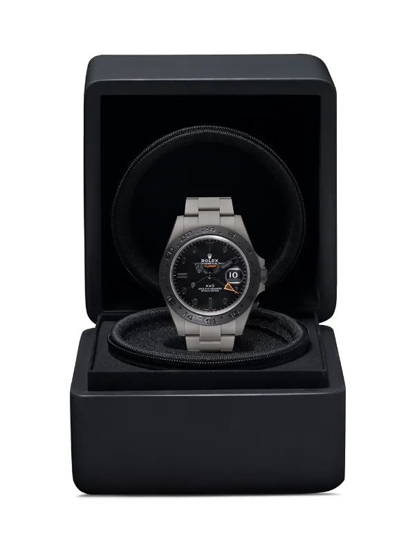 Mad Paris Black Mad Rolex Explorer Ii Watch