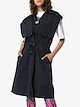 Off-White oversized contrast-logo gilet