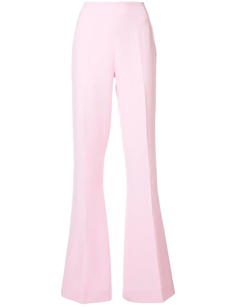 Semsem flared high rise trousers
