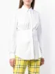 Sara Battaglia fitted waist shirt