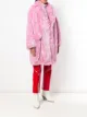 MSGM faux fur coat