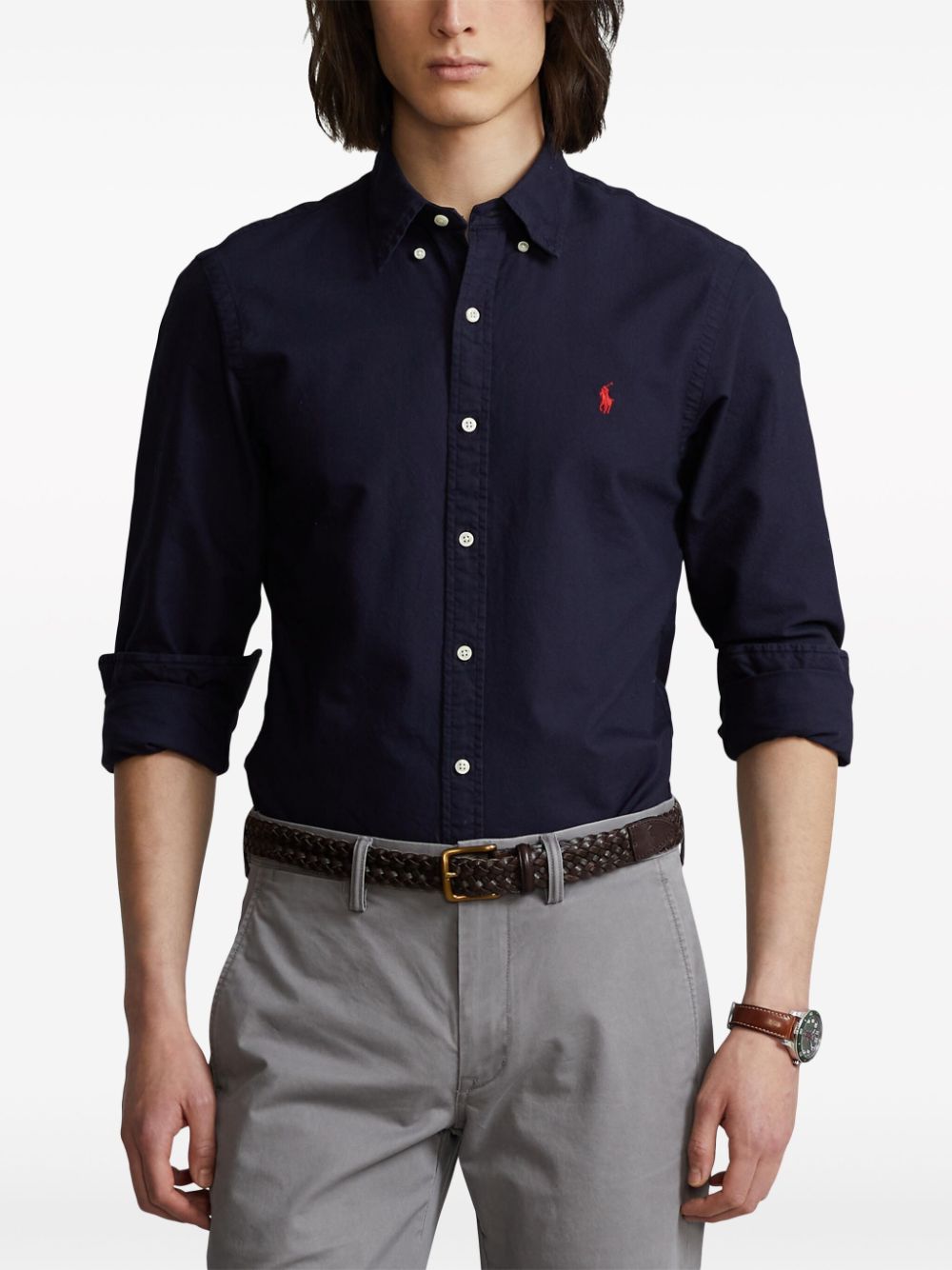 Polo Ralph Lauren embroidered logo button-down shirt Men